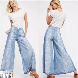 Free People Luna extreme wide leg jeans